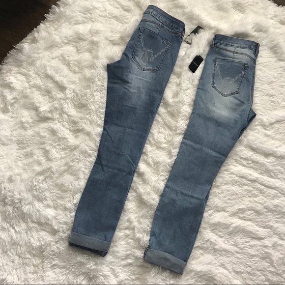 Bebe ripped skinny jean - Picture 4 of 5
